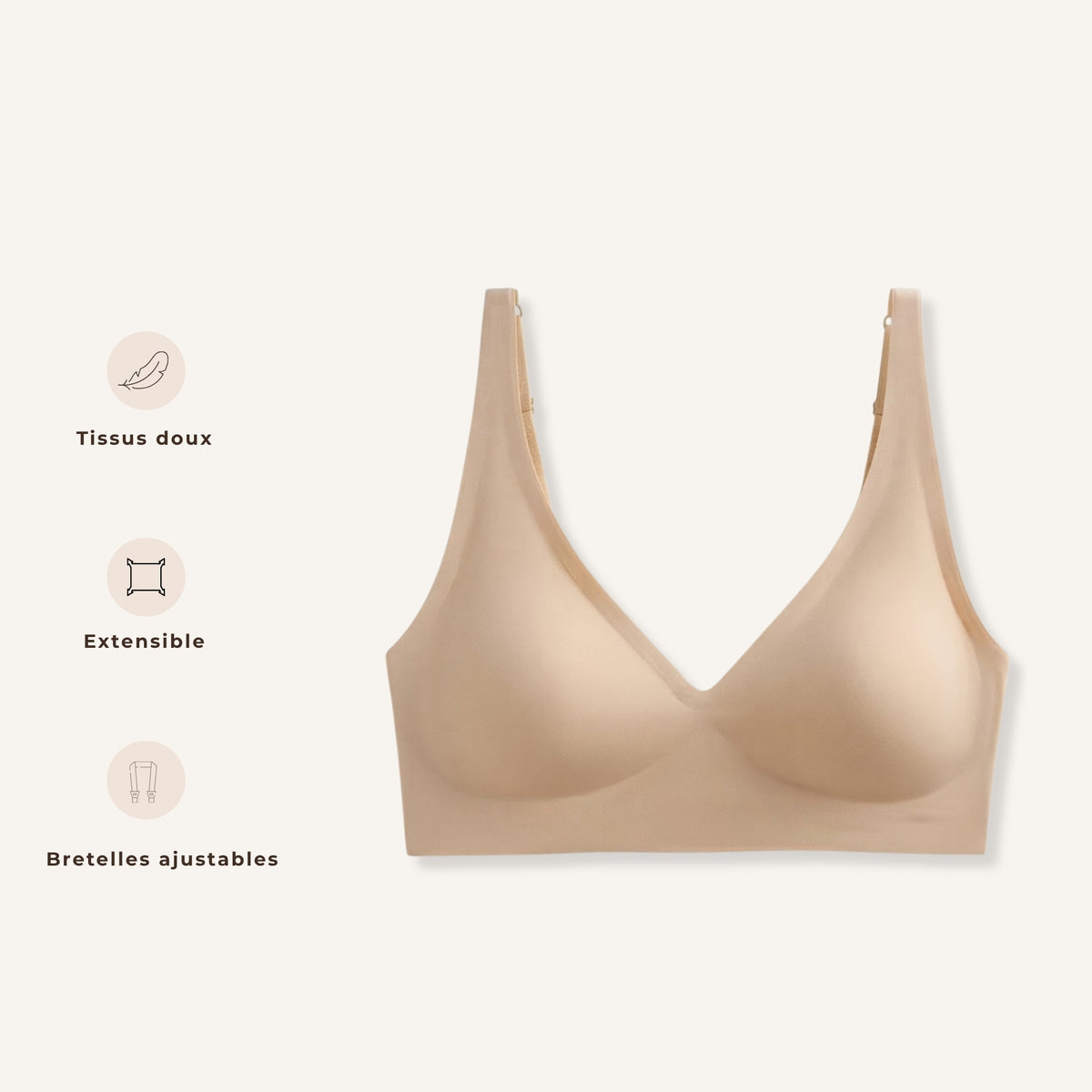 Soutien-gorge Confort Sans Armature