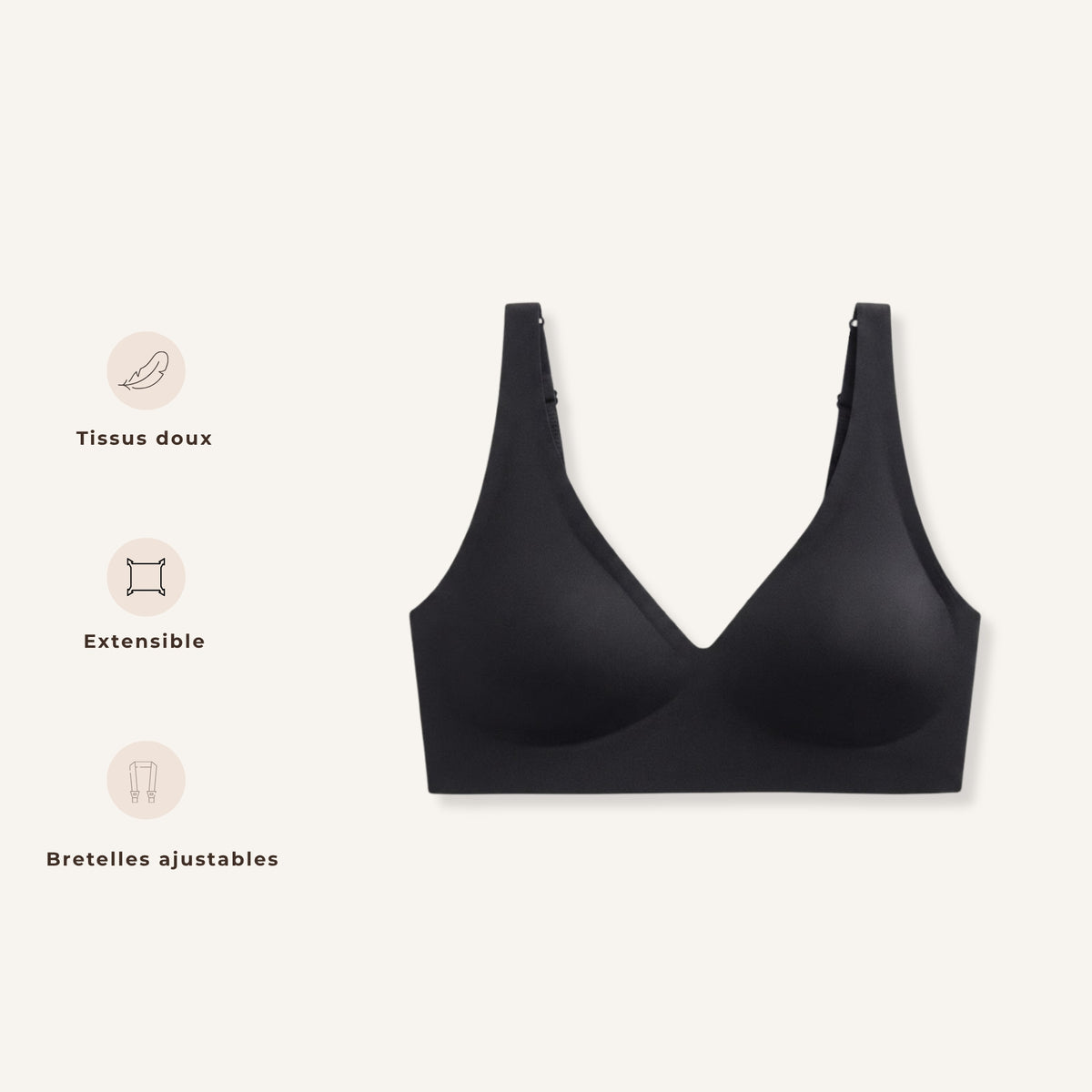 Soutien-gorge Confort Sans Armature
